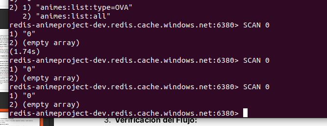Verificación cache
