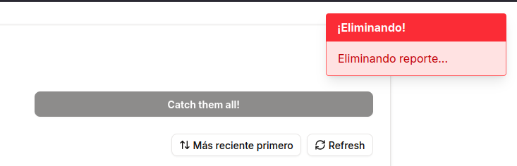 Confirmación eliminación